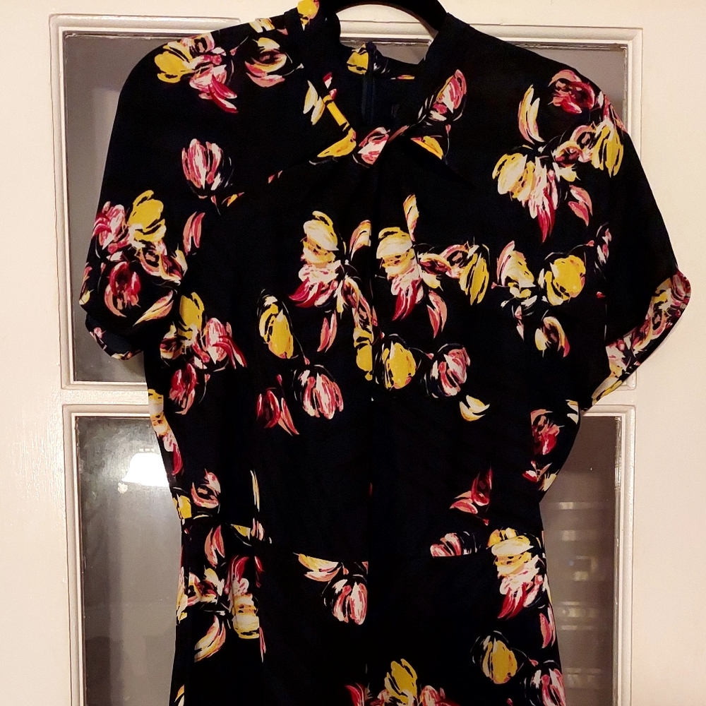 Banana Republic Factory floral dress new